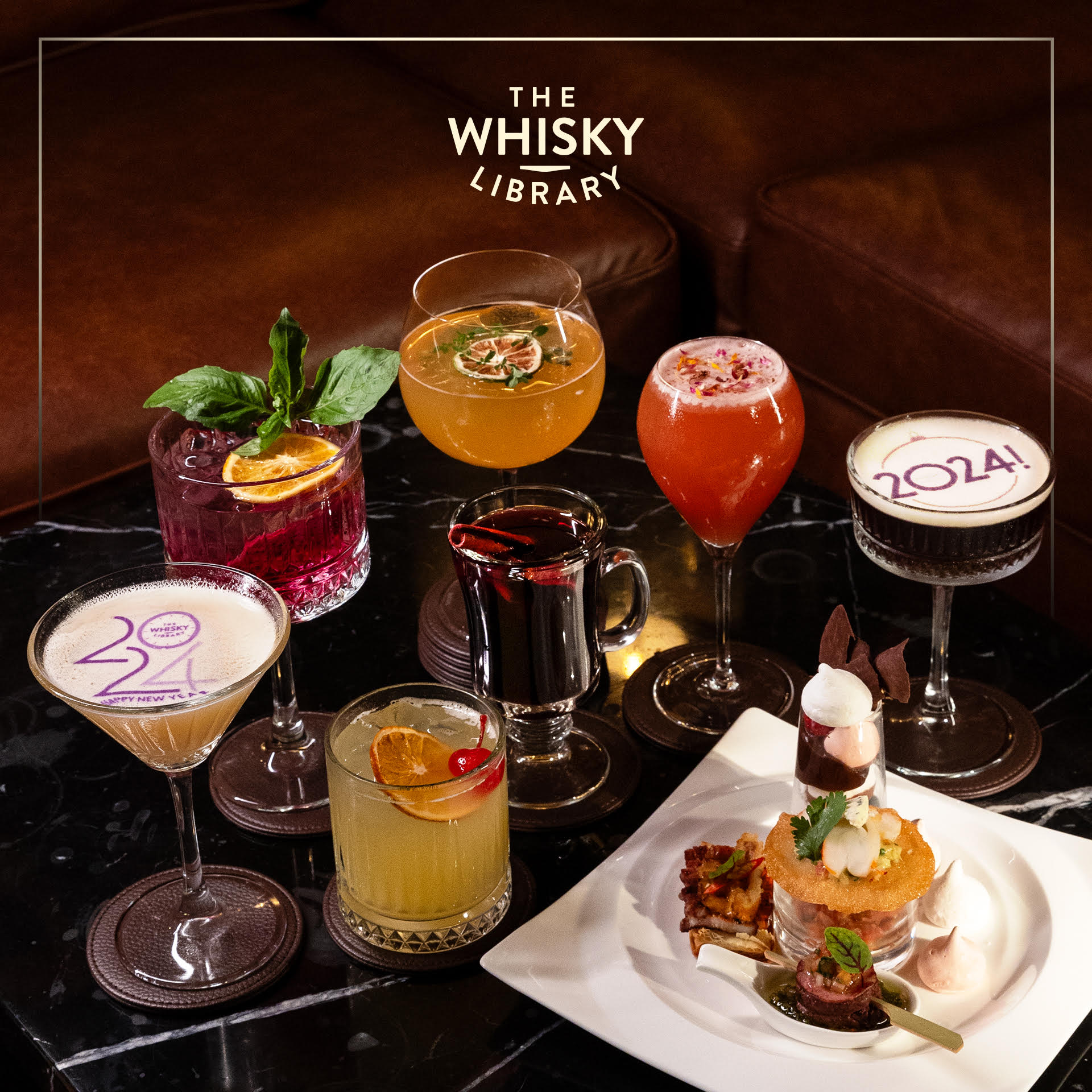ザ・ウイスキーライブラリーで新年のカウントダウン
